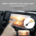 thumbnail image 5 of Car Car Video OutPut Box USB Port to CVBS Adapter Portable Video Output Cable 2 CVBS Output for Android, 5 of 6