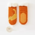 thumbnail image 4 of Gyujnb Rends Baby Slipper Socks Christmas Toddler Fuzzy Socks Warm Fleece Non Winter Socks, 4 of 4
