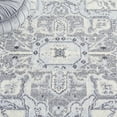 thumbnail image 6 of SAFAVIEH Tulum Tanzil Oriental Area Rug, Ivory Grey/Light Grey, 6'7" x 6'7" Square, 6 of 8