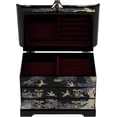 thumbnail image 5 of February Mountain Mother of Pearl Wooden Jewelry Organizer Box – Jewelry Storage Box for Women, Features Spacious Drawers, Ideal for Rings, Bracelets, Watches, Chains, Accessories, 5 of 5