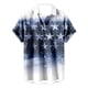 thumbnail image 3 of Nuevas camisas para hombre con bandera estadounidense en 3D, camisas casuales estampadas de manga corta para mujer, camisas hawaianas con botones, ropa de playa, 3 of 4
