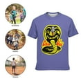 thumbnail image 5 of Cobra Kai T-Shirt for Boys Girls, Kids Novelty Crew Neck Tops, Lightweight Short Sleeve Tee, XS-XL, 5 of 9