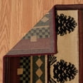 thumbnail image 3 of United Weavers Waretown John Q. Vanya Lodge Toffee Woven Polypropylene Area Rug or Runner, 3 of 5