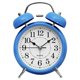thumbnail image 5 of Tholdsy Reloj despertador Retro con campana doble, de escritorio de Metal, reloj analógico silencioso con luz nocturna para el hogar, oficina, Azul 2Conjunto, 5 of 6
