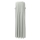 thumbnail image 5 of Vestido sin mangas de cuello redondo liso para mujer: corte holgado, tejido transpirable para primavera/verano/otoño, vestido largo con bolsillos, talla real., 5 of 7