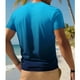 thumbnail image 4 of Tops para hombre, blusas y camisas de manga corta con cuello redondo para hombre, blusa informal de verano para hombre, blusa de manga corta con degradado y cuello redondo, blusa de poliéster para hom, 4 of 4