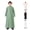 Green, variant on Teen Boys' Arabic Thobe Muslim Long-Sleeve Embroidered Kaftan Robe Set