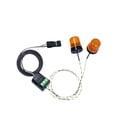 thumbnail image 4 of 2 luces de advertencia para camión RC 1/14, lámpara de alarma resistente al desgaste, piezas de repuesto con rotación de 360 grados para accesorios de, 4 of 7