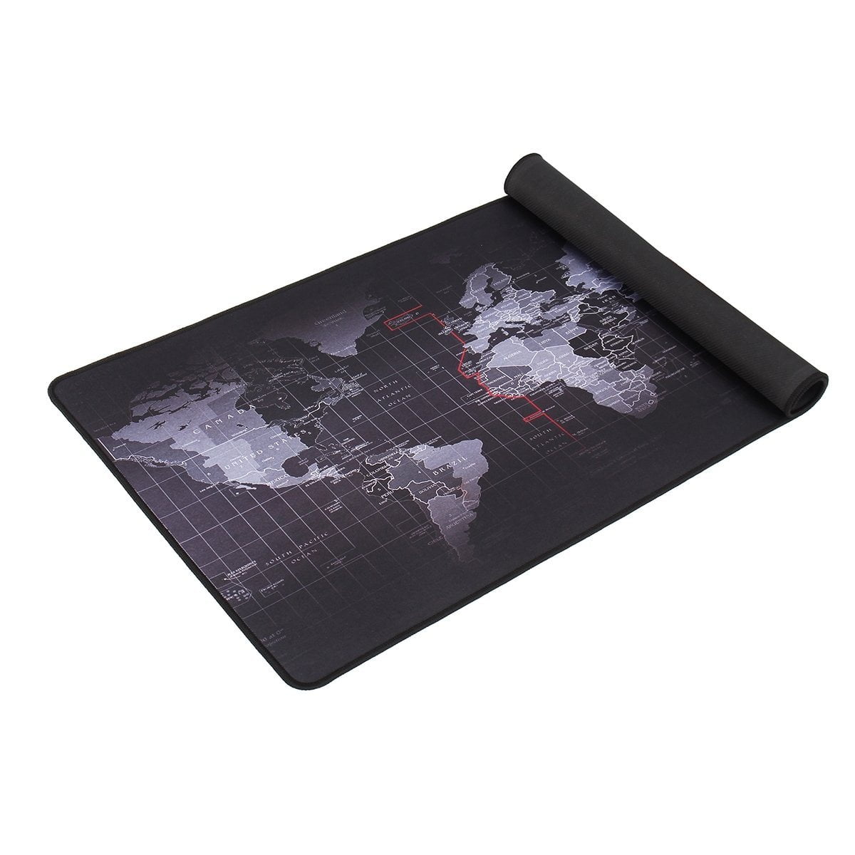 Old World Map Full Desk Coverage Gaming and Office Mousepad 