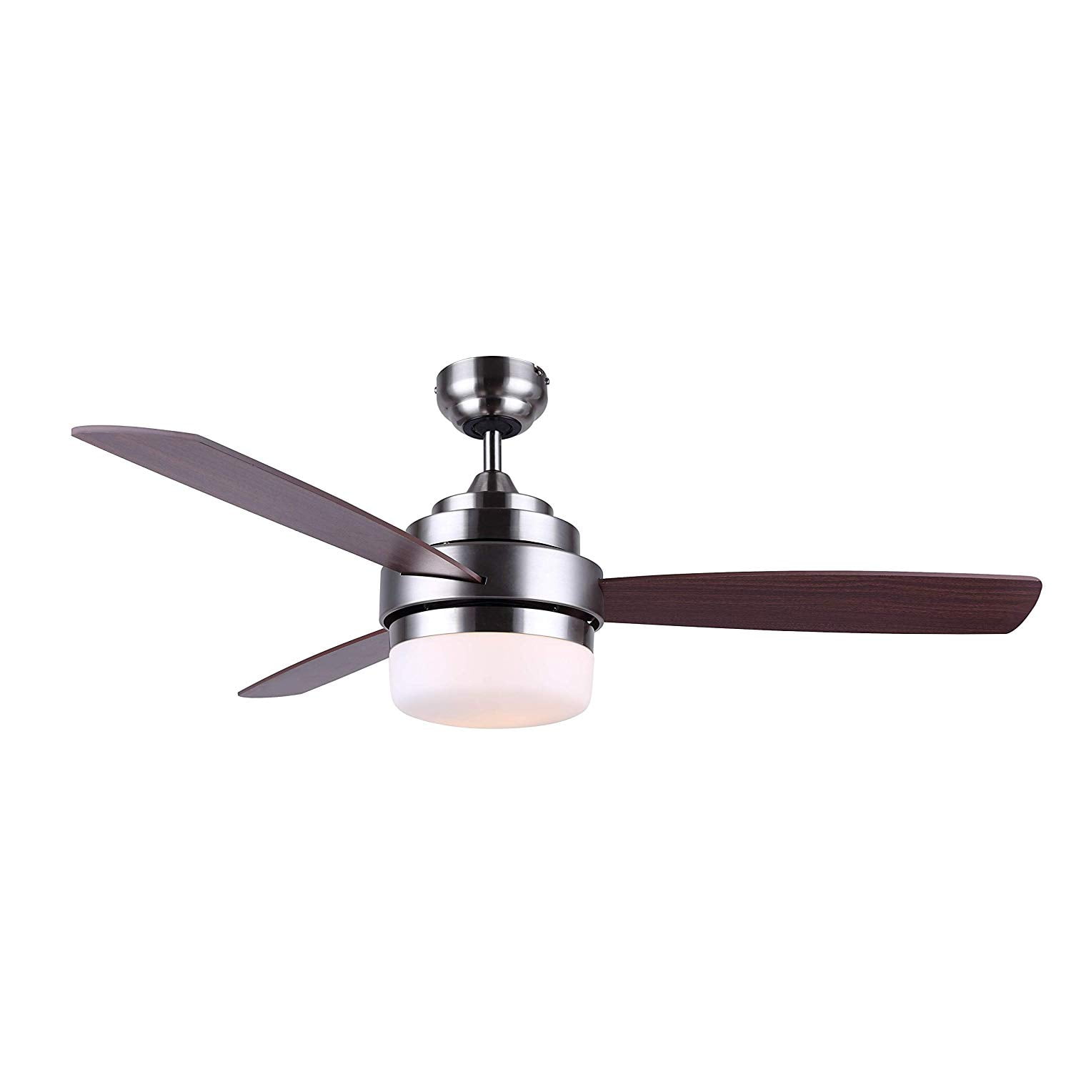 Black Decker 52 Reversible 3 Blade Indoor Ceiling Fan Mahogany Black Decker 52 Reversible 3 Blade Indoor Ceiling Fan Mahogany Natural Wood