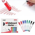 thumbnail image 4 of NANDIYNZHI Dry Erase Markers, Black, Easy Clean for Whiteboard, Erasable Pens, Dry Erase Markers Fine Tip, White Board Markers, White Board Markers Dry Erase, Fine Point Dry Erase Markers, 4 of 9