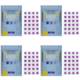 thumbnail image 2 of 24PCS Parche Natural Pegatinas UV Solar Parches Bloqueador Forma Redonda, 2 of 8