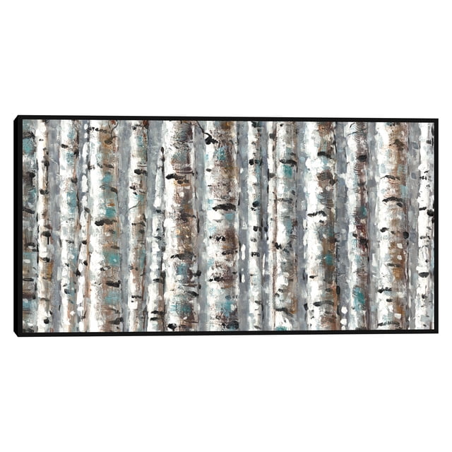 Cuadro Decorativo - Panel Abstracción Abedul Jr Impresión en canvas, estrechado