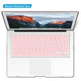 thumbnail image 6 of IBENZER Old Version (2010-2017 Release) MacBook Air 13 Inch Case (Models: A1466 / A1369), Plastic Hard Shell Case with Keyboard Cover & Screen Protector for Apple Mac Air 13, Rose Gold, W-A13-MPK+2, 6 of 10