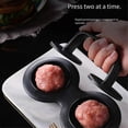 thumbnail image 3 of Make Beef Pie Gadgets Kitchen Tools Meat Press Molder Meatloaf Press, 3 of 5