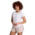thumbnail image 2 of Reebok Women's Swift Sleevless Tee with Ruched Sides, 2 of 6