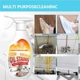 thumbnail image 2 of Heavy-Duty Kitchen Degreaser Foam Cleaner,Clean Kitchens Up Kitchen Oil Stains spray,Heavy Oil Stain Cleaner Kitchens,Multi Functiona Foam Cleaners Spray, 2 of 7