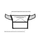 Black Horse Grille brush Bumper Guard Modular Black Compatible with 2015-2022 Chevrolet Colorado|2015-2022 GMC Canyon(Excludes ZR2 submodel)-17GC15MA