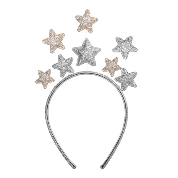Horquilla dura de la estrella Navidad Banda de pelo Navidad Cuero de Navidad Diadema Elástica Hair Hoops