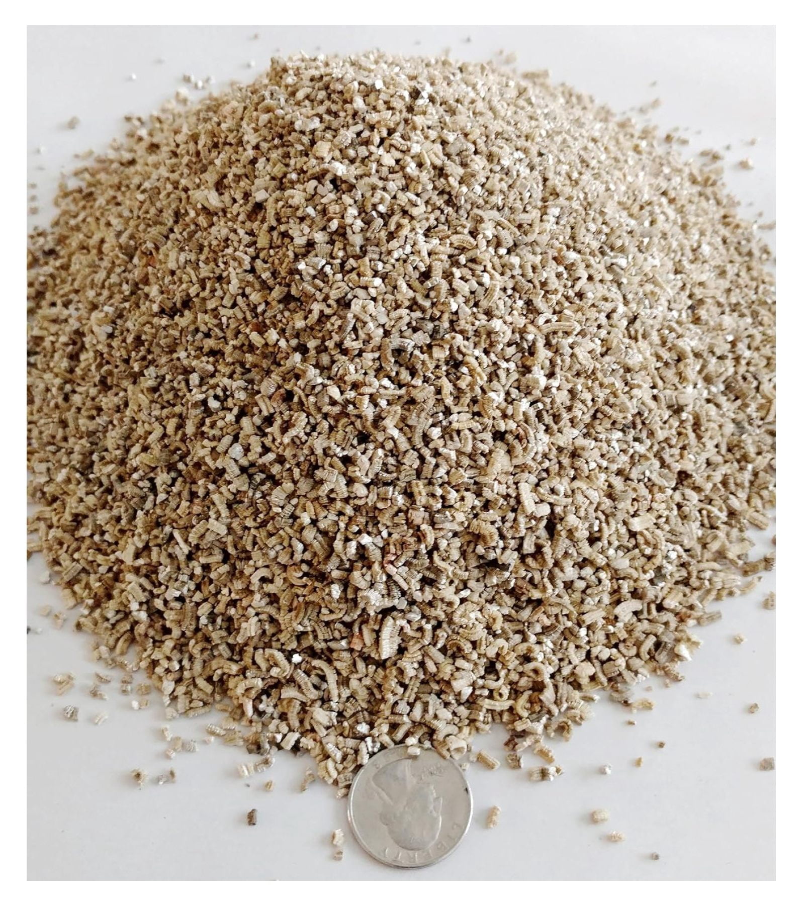 Horticultural Quality FINE Vermiculite for Seed Starting Potting Garden Reptile Bedding (5 GALLONS)