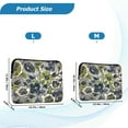 thumbnail image 4 of FORMRS 15-15.6 inch Laptop Sleeve Case Soft Carrying Quilted Computer Bag Cover, Green Floral, 4 of 7
