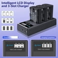 thumbnail image 4 of Batería y cargador Artman LP-E6N LP-E6 2750mAh x3 para Canon, 4 of 6