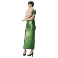 thumbnail image 1 of Figuras de personas artesanales Cheongsam chino para niña, adorno de mesa de arena, Resie pintado a mano, accesorios de escena DIY, 1:64, 1 of 9
