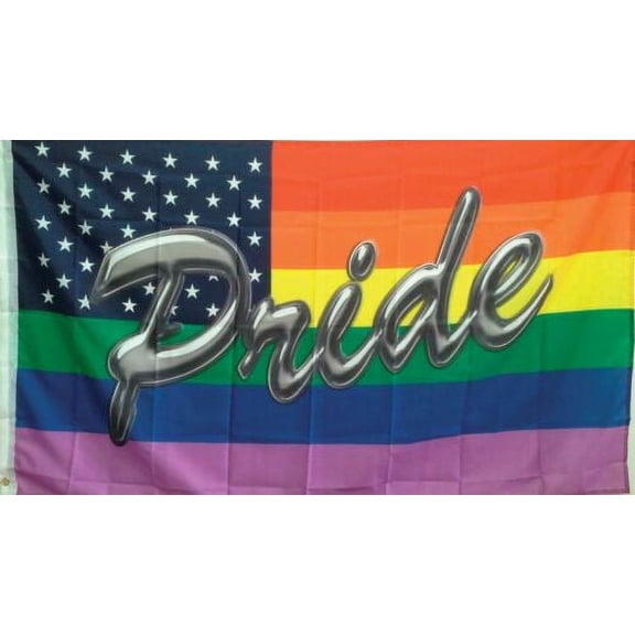 3X5 Rainbow Pride Flag Gay Lesbian Pride LGBT Peace Nylon Polyester