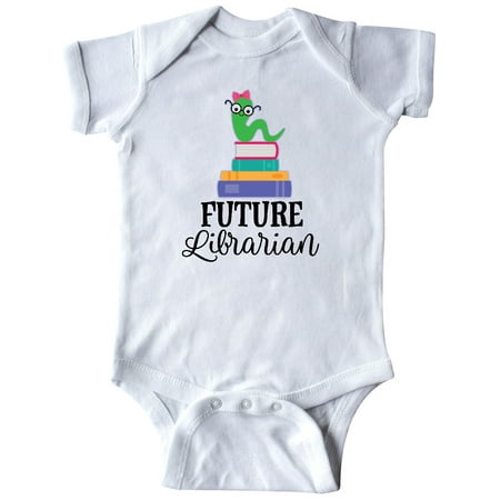 

Inktastic Future Librarian Girls Reading Job Gift Baby Girl Bodysuit
