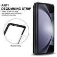 thumbnail image 6 of TECH CIRCLE for Samsung Galaxy Z Fold 5 Wallet Case with S Pen Holder, PU Leather Case with Card Slot Double Magnetic Clasp Kickstand Shockproof Protective Cover for Galaxy Z Fold 5 5G 2023,Black, 6 of 9