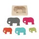 thumbnail image 2 of Rompecabezas De Animales Con Tarjetas, De Combinación De Formas, Rompecabezas DIY, Para De 2-3 , 15x11x2.3cm, 4 Para Elegir Salvador Rompecabezas de madera para educación temprana, 2 of 9