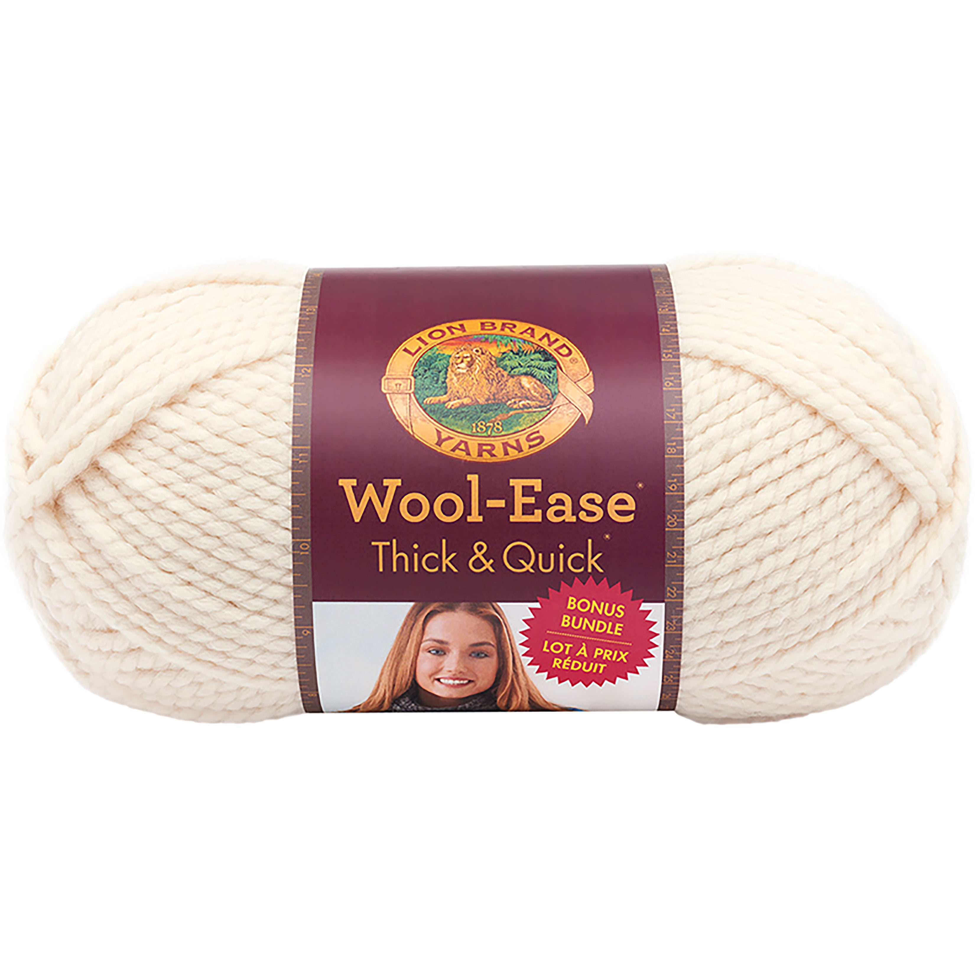 Lion Brand 641-099 Wool-Ease Thick & Quick Bonus Bundle Yarn,