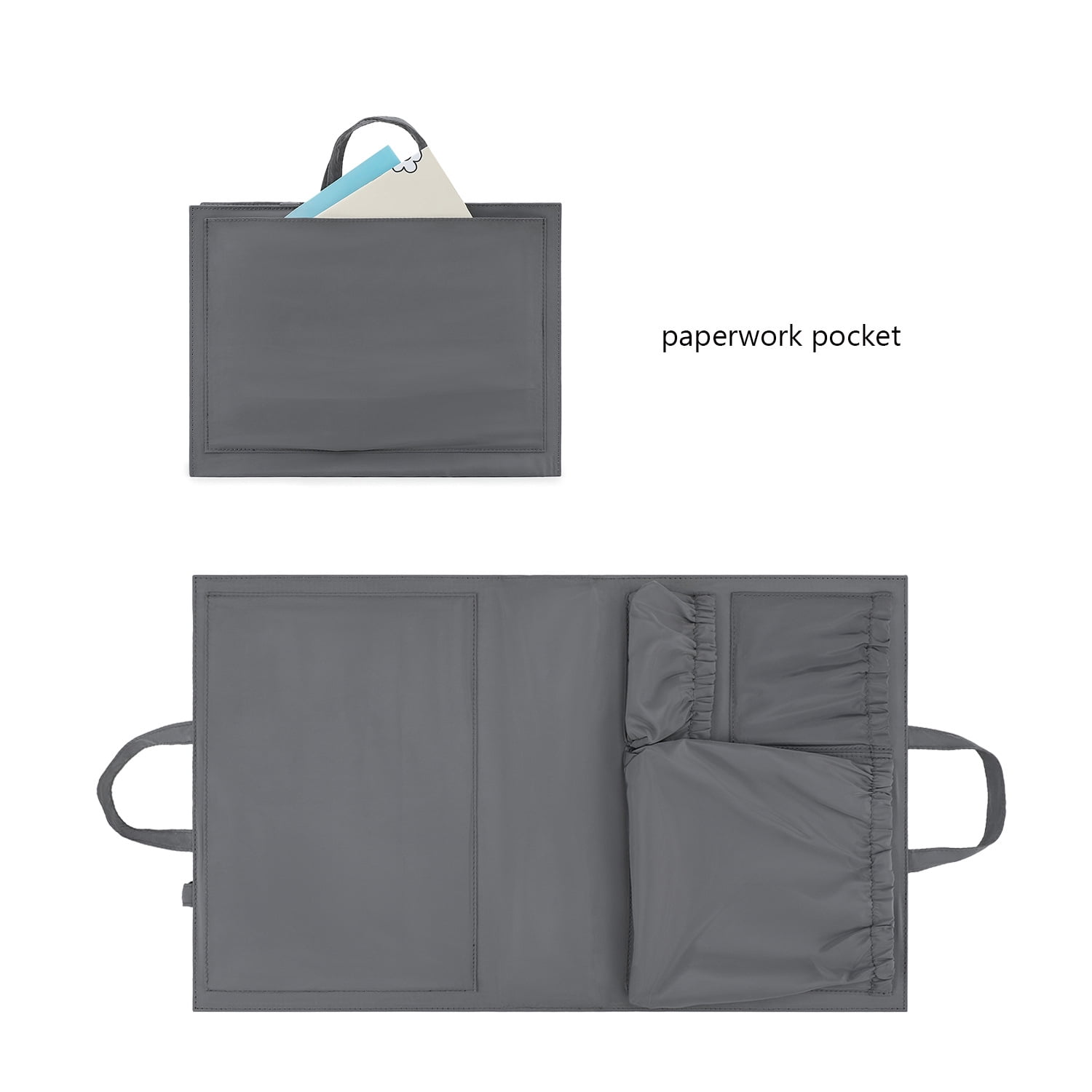 SPEKSEE Tote Bag Organizer Insert - Multi-Pocket Storage for Maternity and Baby Items, Convertible Diaper Bag