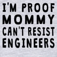 thumbnail image 2 of CafePress - Proof Mommy Cant Resist Engineers Body Suit - Cute Infant Bodysuit Baby Romper - Size Newborn - 24 Months, 2 of 3