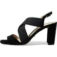 thumbnail image 2 of Pelle Moda Nolyn Strappy Women's Size 9 Black Leather Block Heel Sandal KHD986, 2 of 5