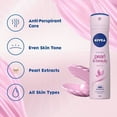 thumbnail image 2 of Nivea For Women Pearl and Beauty Antiperspirant Deodorant 150 ml / 5.07 oz  (Pack of 6), 2 of 6