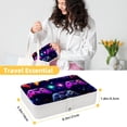 thumbnail image 5 of Game Controller Portable PU Leather Jewelry Organizer Box with Removable Compartment, 5 of 6