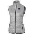 thumbnail image 2 of Women's Cutter & Buck Gray New Hampshire Wildcats Rainier Eco PrimaLoft Full-Zip Puffer Vest, 2 of 3