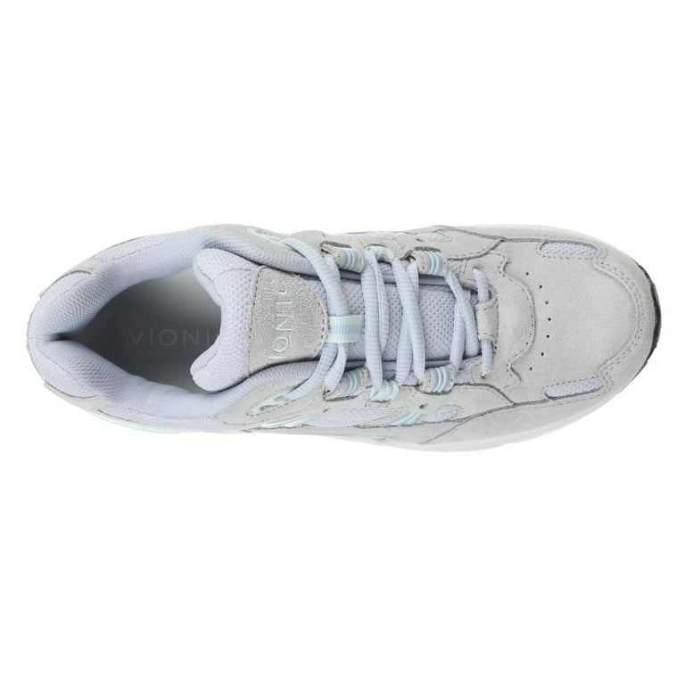 Vionic Walker Women s Plantar Fasciitis Shoe Suede Walmart