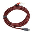 thumbnail image 4 of Cable RCA 2 en 1 tipo C a 2 RCA Cable de audio para cine en casa DVD Amplificador de TV, 4 of 8