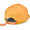 thumbnail image 3 of Daxton Premium Mid Profile Hat Semi Curved Visor Mustard Cap White Black Gothic Embroidered, Number 1, 3 of 4
