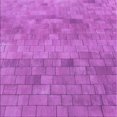 thumbnail image 1 of Ahgly Company Machine Washable Indoor Square Transitional Bright Neon Pink Purple Area Rugs, 4' Square, 1 of 7