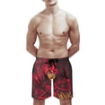 thumbnail image 6 of Hazbin Hotel Mens Board Shorts Quick Dry Swim Trunk Lightweight Soft Swimsuit Bathing Suit for Boys M, 6 of 8