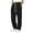 Black, variant on GHSOHS Mens Casual Cargo Sweatpants Fleece Lined Joggers Pants High Waisted Drawstring Relaxed Fit Cargo Sweat Pants Sports Trousers