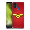 thumbnail image 1 of Head Case Designs Officially Licensed Wonder Woman DC Comics Logos Classic Soft Gel Case Compatible with Samsung Galaxy A21s (2020), 1 of 7