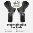 thumbnail image 4 of Extremo De Manillar De Bicicleta De Montaña, 22,2 Mm, Extremo De Barra De Bicicleta, Agarre De Manillar De Nailon, Fácil De Instalar, Diseño Ergonómico, Bicicleta De Montaña De Carretera, 4 of 5