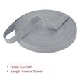 thumbnail image 2 of Uxcell Cotton Twill Tape 3/8 Inch 50Yards Cotton Ribbon Bias Binding Tape for Sewing Binding Gift Wrapping Craft Grey 10 Yards, 2 of 6
