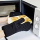 thumbnail image 3 of Manoplas de horno y agarraderas para cocina resistentes al calor, 2 guantes de algodón para horno y almohadillas calientes con agarre de silicona antideslizante, brazo largo, 3 of 7