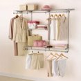 Configurations Custom Closet Kit 36 Ft. Adjustable Metal Wire Shelving