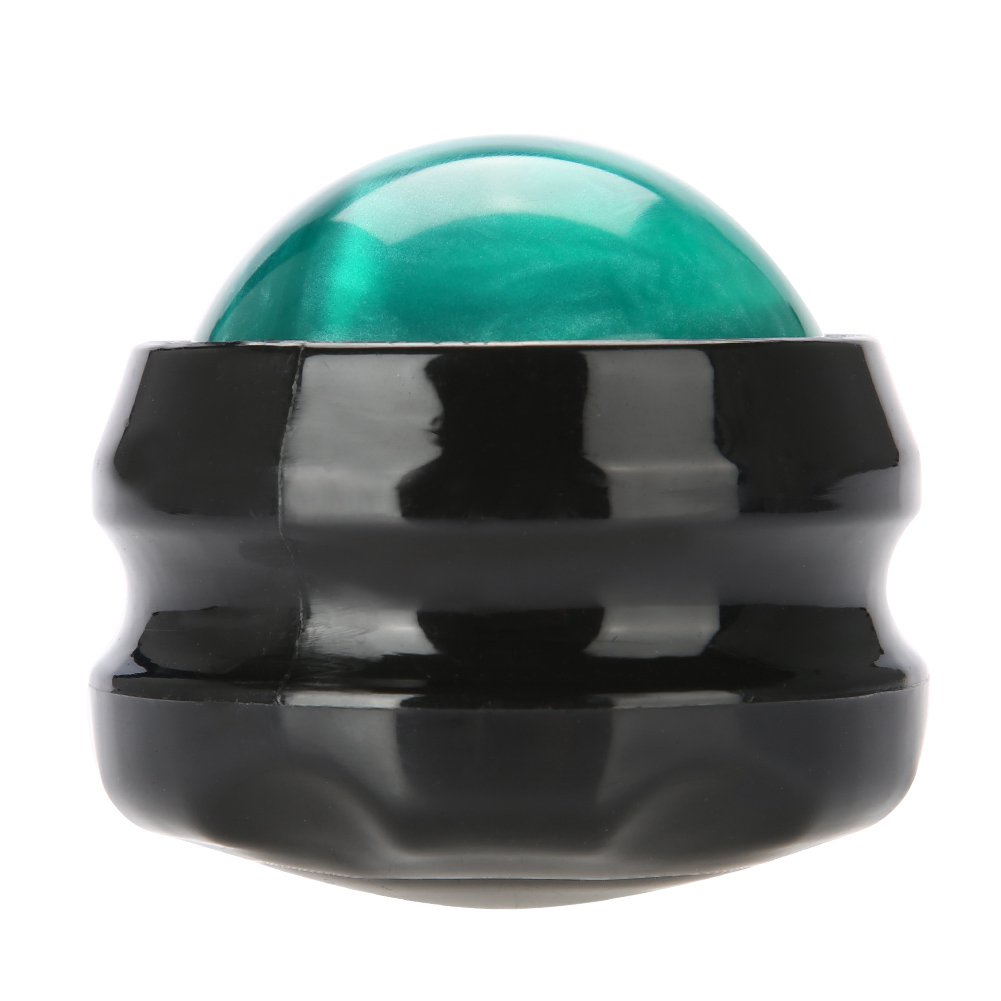 M Buder Manual Massage Roller Ball Massager Body Therapy Foot Hip Relaxer Stress Release for Tight Muscle Recovery, Deep Tissue Physical Therapy Tools, Resin Material, Portable Design, Green